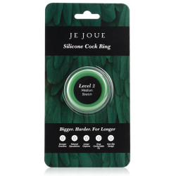 Je Joue - Bague Silicone Verte Choke Moyen